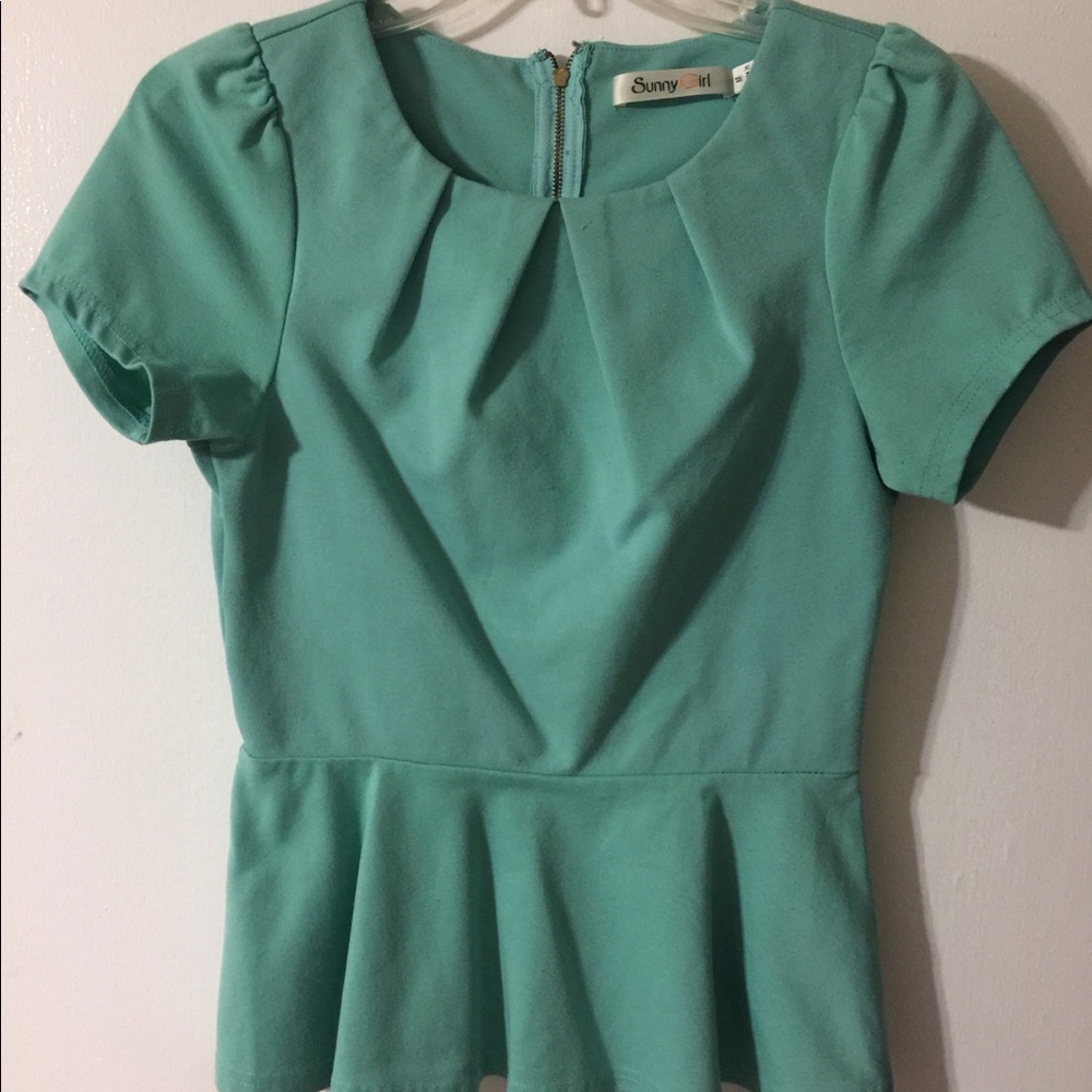 ModCloth Peplum Top